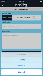 leanEdit mini screenshot 0