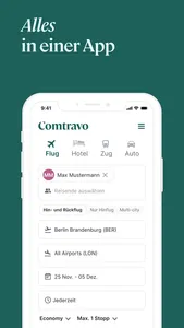 Comtravo: Geschäftsreisen screenshot 1