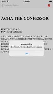Catholic Saints List Offline screenshot 2