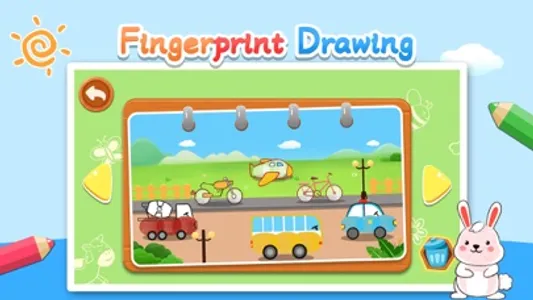 Creative fingerprint drawing screenshot 1