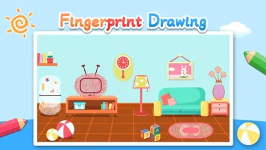 Creative fingerprint drawing screenshot 5