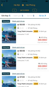 Xe Trung Thành Limousine screenshot 2