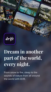 Drift Sleep App - White Noise screenshot 0