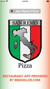 San Remo, Pizza screenshot 0