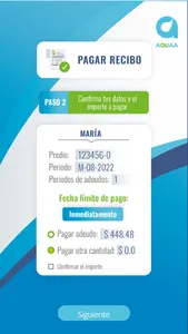 Aquaa - Pagos y Consultas screenshot 2