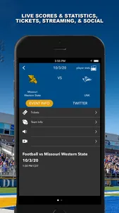 UNK Athletics screenshot 2