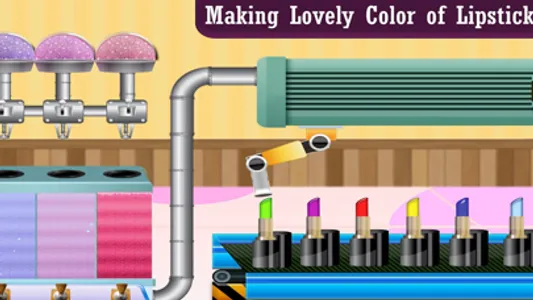 Princess Makeup Box Factory screenshot 2