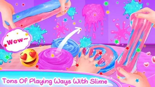 Girls Makeup Salon & Slime Fun screenshot 3