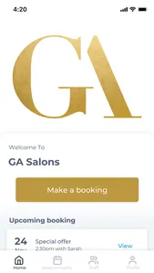 GA Salons screenshot 0