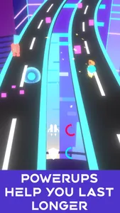 Neon Rush: Color Ball Road Run screenshot 1