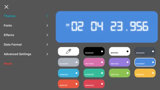 Millisecond Clock screenshot 1