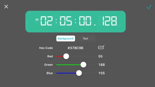 Millisecond Clock screenshot 2