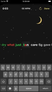 Space Typer - Typing Game screenshot 1