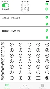 Enigma cryptoMachine screenshot 0