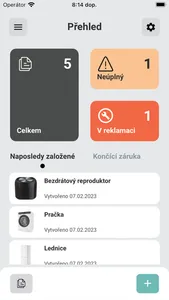 Záruky screenshot 0