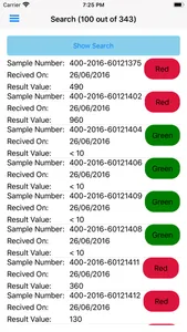 Europortal Results screenshot 2