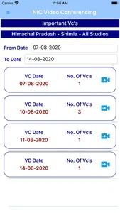 NIC VC (Video Conferences) screenshot 6