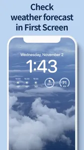 Weather Screen-Widget & Radar screenshot 0