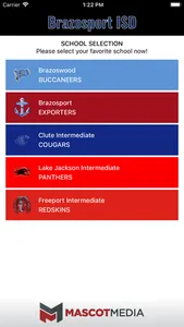 Brazosport ISD Athletics screenshot 1