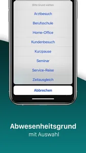 PAE mobile Zeiterfassung screenshot 2