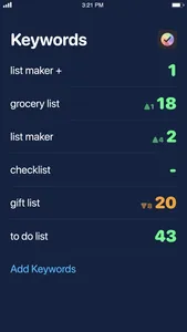 Keyword Tracker for ASO screenshot 1