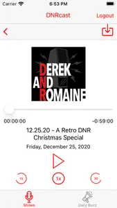 DNRcast screenshot 0