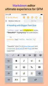 Taio - Markdown & Text Actions screenshot 0