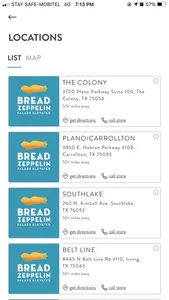 Bread Zeppelin Salads Elevated screenshot 1