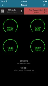 Hours Of Service Mobile screenshot 0