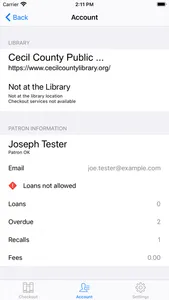 MyCheckout@CCPL screenshot 3