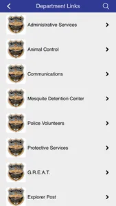 Mesquite Police Department screenshot 2