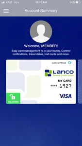 MyLancoCards screenshot 1