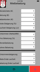 Mietbelastung screenshot 0