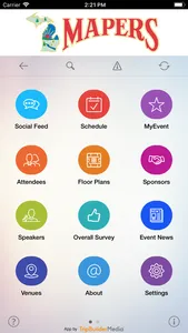 MAPERS Events Mobile App screenshot 1