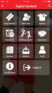 Ålgård håndball screenshot 1