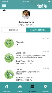 TEN Childcare App screenshot 2