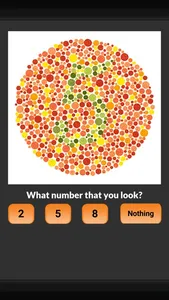 Color Blindness Test Ishihara screenshot 1