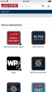 IDW Bibliothek screenshot 0