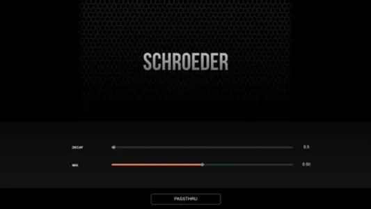 Schroeder AUv3 Reverb screenshot 0