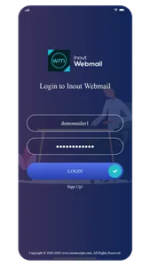 Inout Webmail screenshot 0