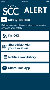 SCC ALERT screenshot 3
