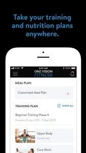 One Vision Fitness screenshot 1