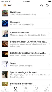 Trinidad Christian Center APP screenshot 1