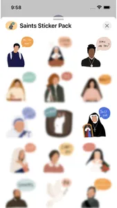 Saints Sticker Pack screenshot 1