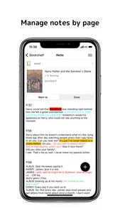 Reading notes BookClip screenshot 2