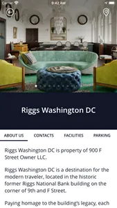 Riggs Washington DC screenshot 1