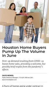 Houston REALTOR Magazine screenshot 4