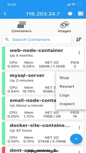 Docker Management screenshot 0