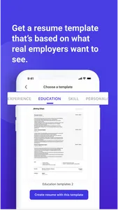 Resume Builder: PDF Resume App screenshot 3