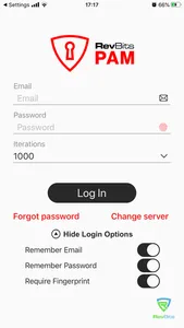 RevBits PAM screenshot 1